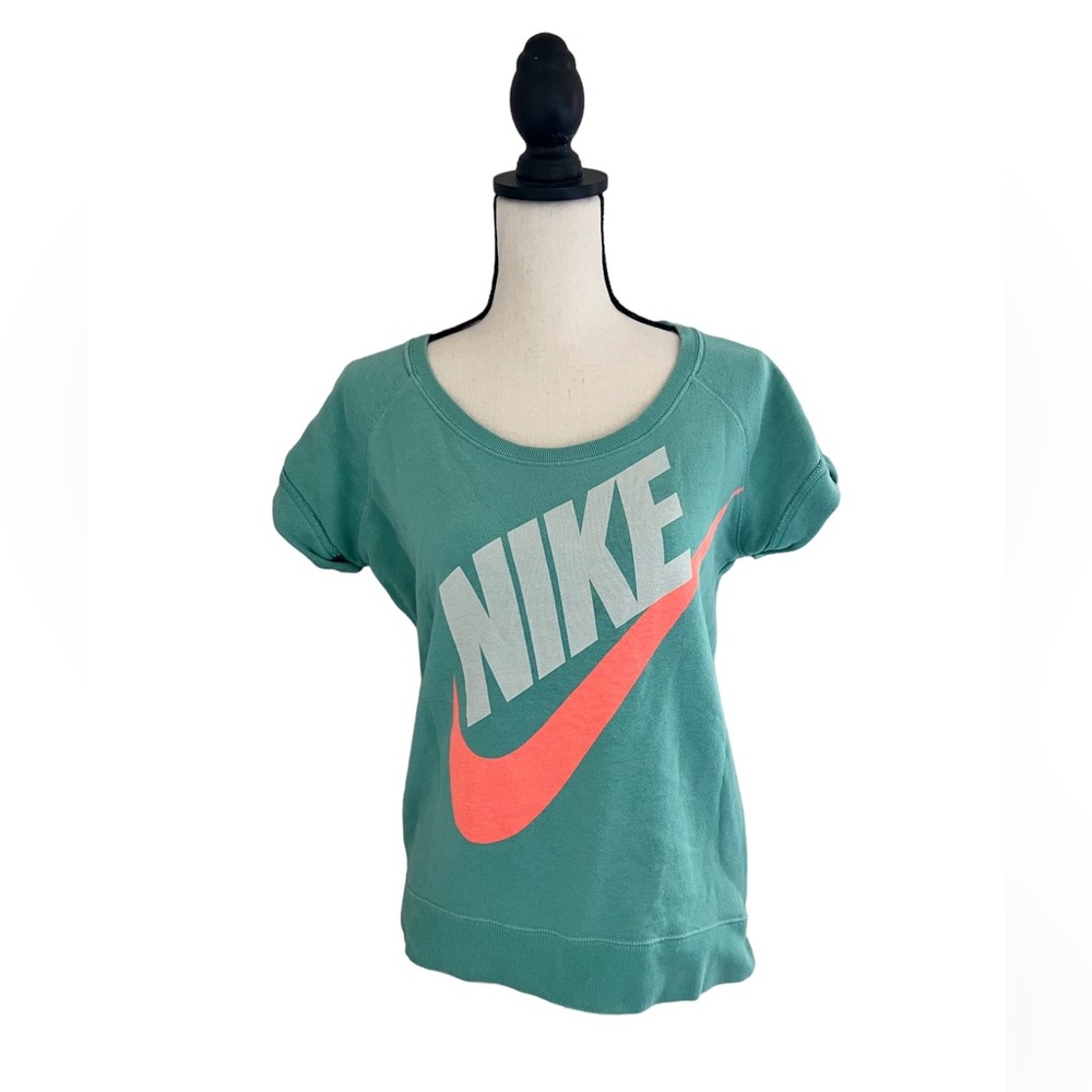 Nike Women’s Short Sleeve Blue Sweater
